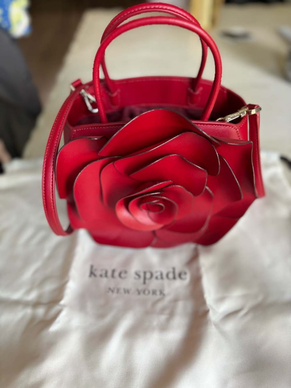 Kate Spade 3D Rose Bag - Picture 5 of 9